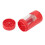 (Red) Smell Proof Container Transparent Magnifying Light Stash White 5