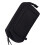 (Black) Ship Type Pen Case Large Capacity Double Layer Zipper Kids Black 4