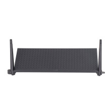 (Black Large) ABS Monitor Rack Strong Silicone Large Capacity Screen Shelf