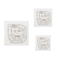 3pcs Acrylic Bowl Cozy Template 6in 8in 10in Quilting Sewing DIY Craft