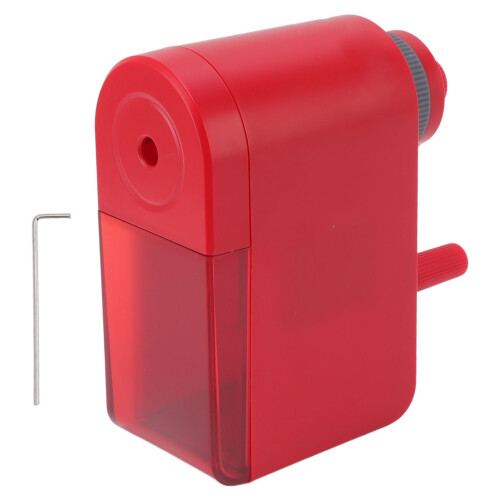 Professional Red Pencil Sharpener Exchangeable Holder Regulable