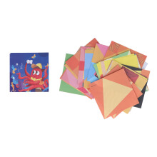 108 Sheets Origami Paper Vivid 3D Kids Puzzle Full Color DIY Toy Gift