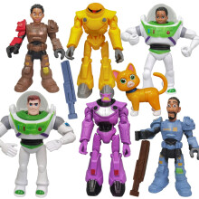 7Pcs 12.5-15.3CM Cartoon Action Figure Model Toys Figurines