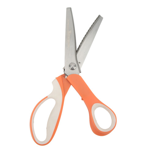 Pinking Shears Stainless Steel Serrated Sewing Scissors for Fabric 1
