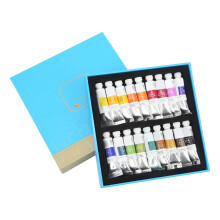 18 Colors Watercolor Paint Tubes 5ml Quick Dry Reusable
