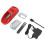 (Red) Automatic Joint Roller Machine Small Portable Herbal Rolling 100-240V 4