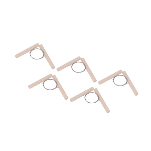 5PCS Wire Clay Cutter Wooden Handle Pottery Tool 1