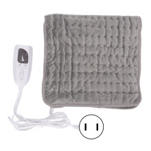 (US Plug 110V) Electric Heating Pad Super Soft Adjustable Detachable Washable 110V