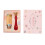 (Red) Wax Seal Stamp Kit Unique Pattern Durable Material Red 2