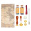 Wax Sealing Stamp Set Retro High Glossy Bright Colors 3D Pattern Kit 1