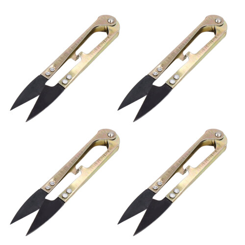 8 Pcs U Shaped Scissors Cross Stitch Trimming Tool 1