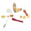 Wax Sealing Stamp Set Retro High Glossy Bright Colors 3D Pattern Kit 3
