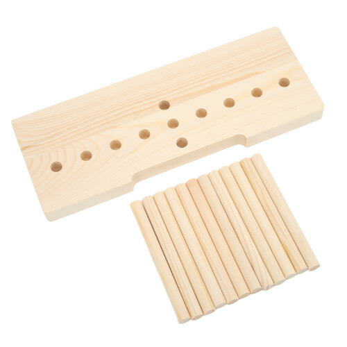 Bow Maker Adjustable Wooden Kit DIY Craft Sticks Board 1