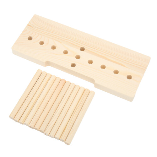 Bow Maker Adjustable Wooden Kit DIY Craft Sticks Board 2