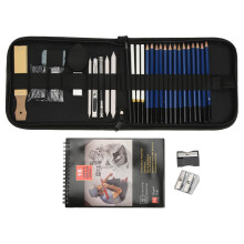 37 Pcs Charcoal Pen Sketch Set with Eraser for Beginners Artists