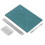 Fabric Cutting Mat A5 15x22cm Durable Plastic mm/in Scale 5