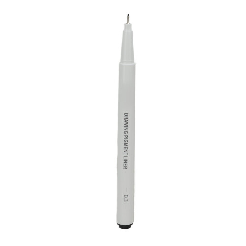10 Pcs Waterproof Micro Pens Hand Drawn Sketch Design Comic Black 2