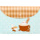 (Blue) Plastic Envelopes Bunny Waterproof PP Snap Button 13x9in Clear Blue 1