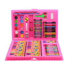 (86Pcs/Set Pink) Coloring Set 86Pcs Bright Vivid Portable Drawing Pens for Kids