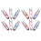 12Pcs Thread Snips Spring Action Portable Thread Cutter DIY 2