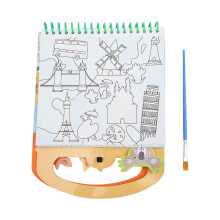 Magic Water Book Travel World Logical Thinking Coloring Book