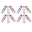 12Pcs Thread Snips Spring Action Portable Thread Cutter DIY 4