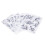 (Plant Series) 8Pcs Heat Shrinky Sheets DIY Key Chains Decor Translucent Patterns 3