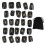 Rune Stones Obsidian Material Runes Set 1