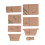 Clear Acrylic Wallet Stencil Template for DIY Leather Crafts Gift 1