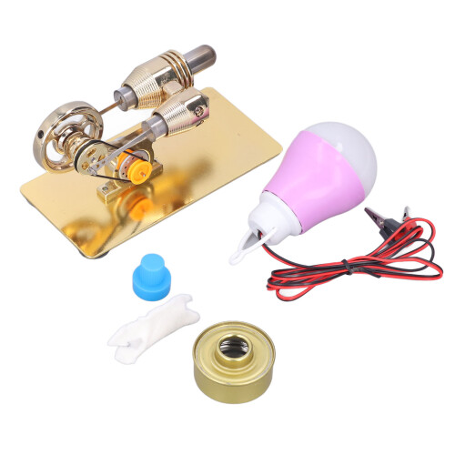 Stirling Engine Model Fun Bright Color Scientific Kit 2