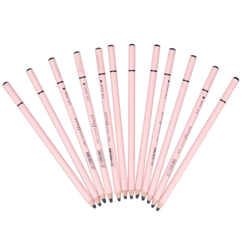 12Pcs Charcoal Pencils Flexible Smooth Write Art Supply for Drawing 2