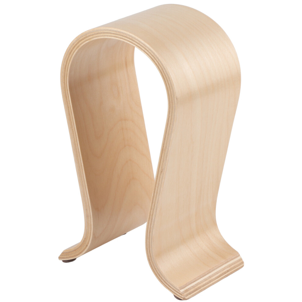 U Shape Wooden Headphone Stand Rubber Feet-image-OPC-PMFTZP6-NEW