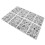 (Fruit Pattern) 8Pcs Heat Shrink Sheet Set Fruit Vegetable Pattern Shrinky Art Paper 5