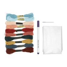 Embroidery Floss Kits 10 Bright Colors for Bracelets Tassels DIY