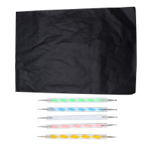 100pcs Tracing Paper 5 Embossed Stylus Pens A4 Cardboard Wood Glass