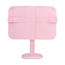 Adjustable Plastic Pink Book Stand for Kids
