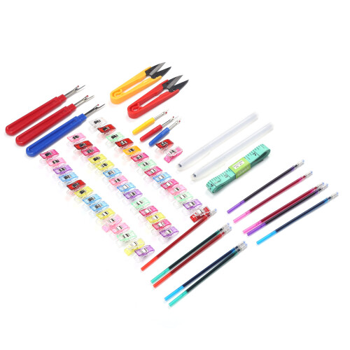 Colored Plastic Handle Cross Stitch DIY Tools 1