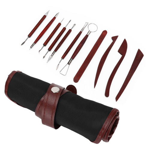 12pcs Soft Clay Carving Tools Stainless Pottery Accessories DIY Craft 2