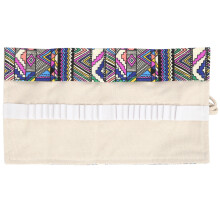 Pen Curtain Cotton Canvas Handmade Boho Style Color Storage Bag