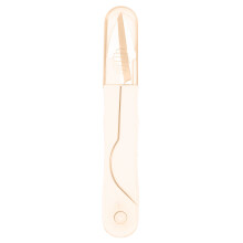 (White) Mini Portable Stainless Steel Thread Snip Scissor with Lid White