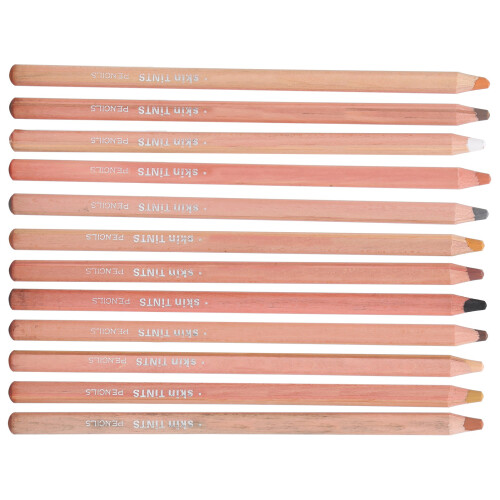 Pastel Pencil Portrait HandPainted Charcoal Drawing Tool Set 2