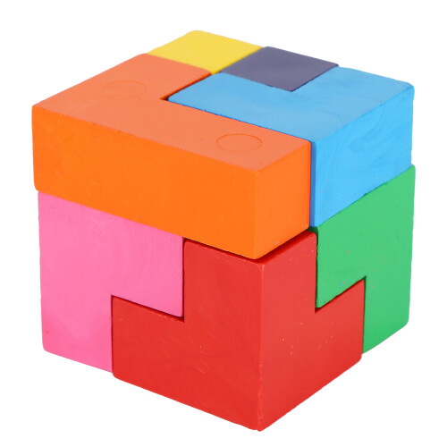 Magic Cube Crayon Children's Drawing Wax Block