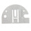 (317399) Needle Plate Replacement for Overlock Machine 317398 1