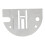 (317399) Needle Plate Replacement for Overlock Machine 317398 5