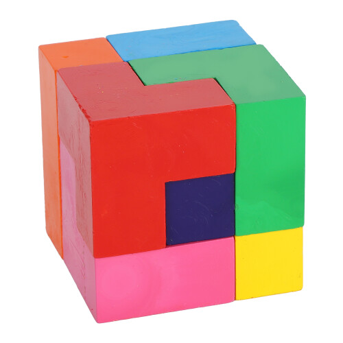 Magic Cube Crayon Children's Drawing Wax Block 2