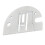 (317399) Needle Plate Replacement for Overlock Machine 317398 4