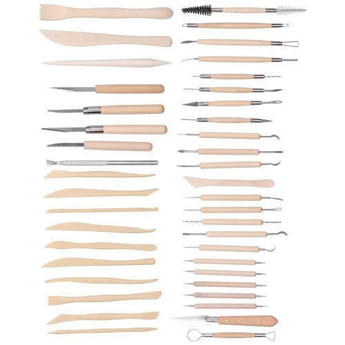 42Pcs Clay Tools Set Pottery Sculpting Kit 2