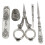 Retro Sewing Scissors Set Silver 3