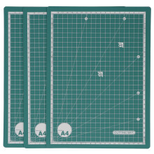 3Pcs Cutting Mat 2 Color DIY A4 Paper Cut Pad