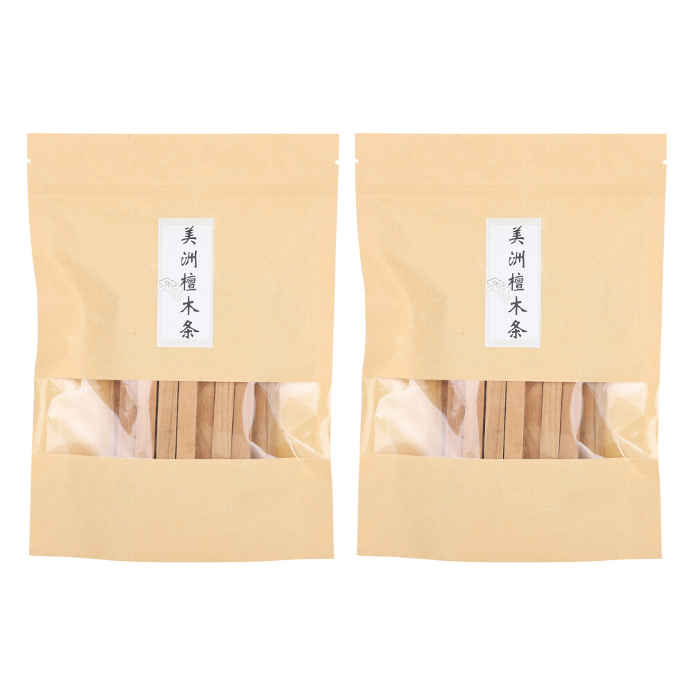 (Rectangle) 2 Packs Sandalwood Wood Sticks Incense Yoga Aromatherapy Tea-image-OPC-PMFV5Q6-NEW